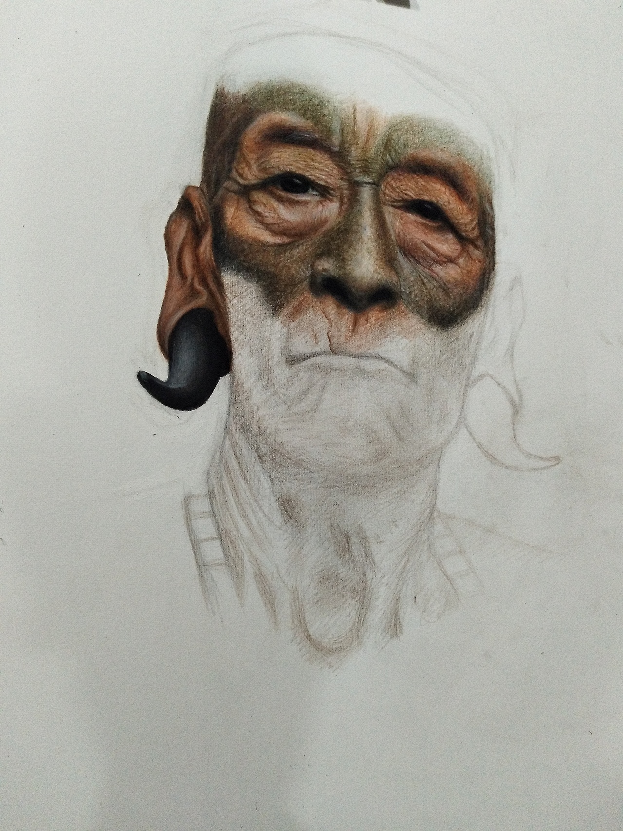 族长（李胜仁 作品）（图ZMTQxOTg0MTA4） - 绘画 - 站酷设计师李胜仁原创素材 - 站酷ZCOOL