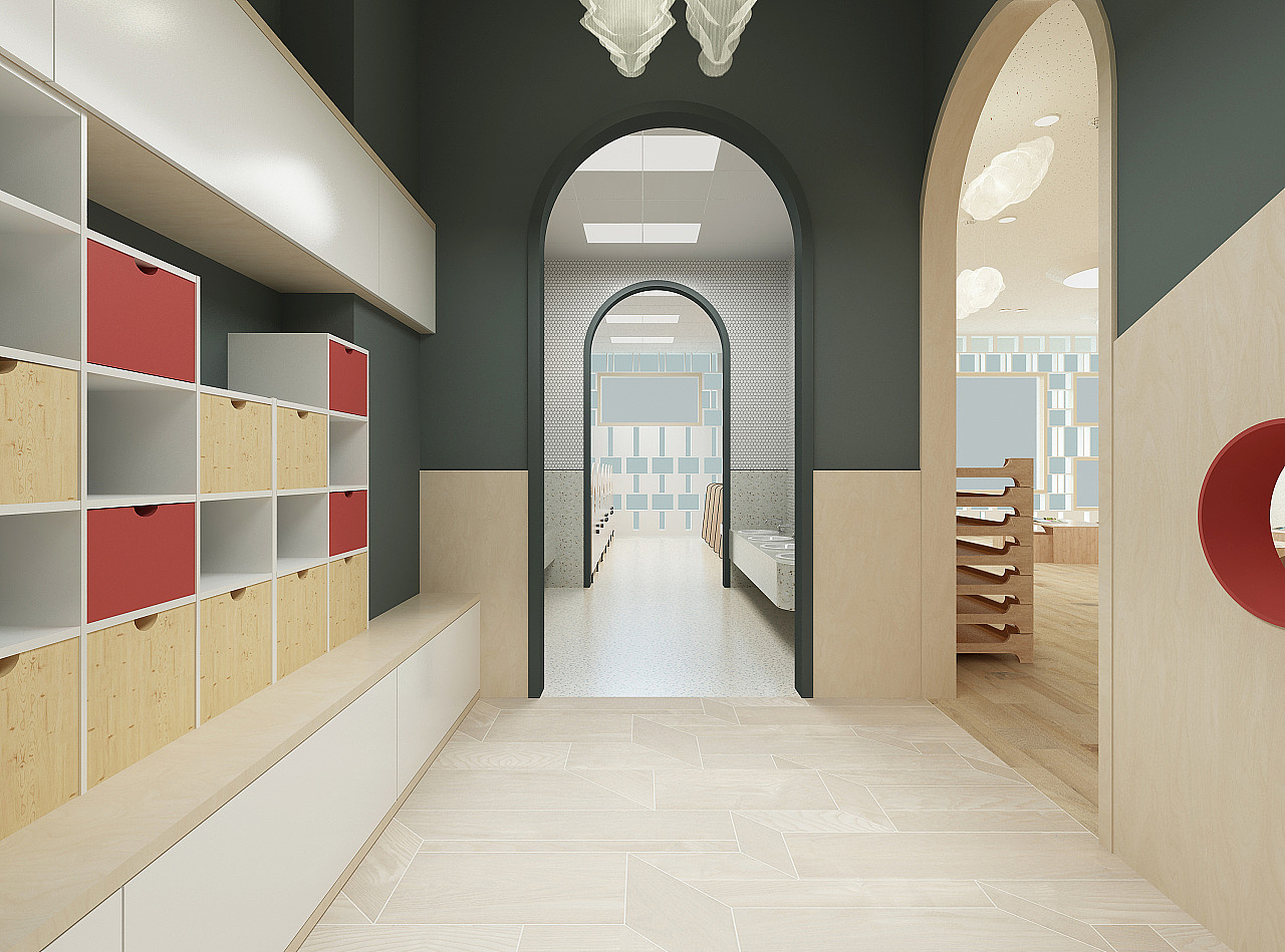 班级活动单元衣帽间