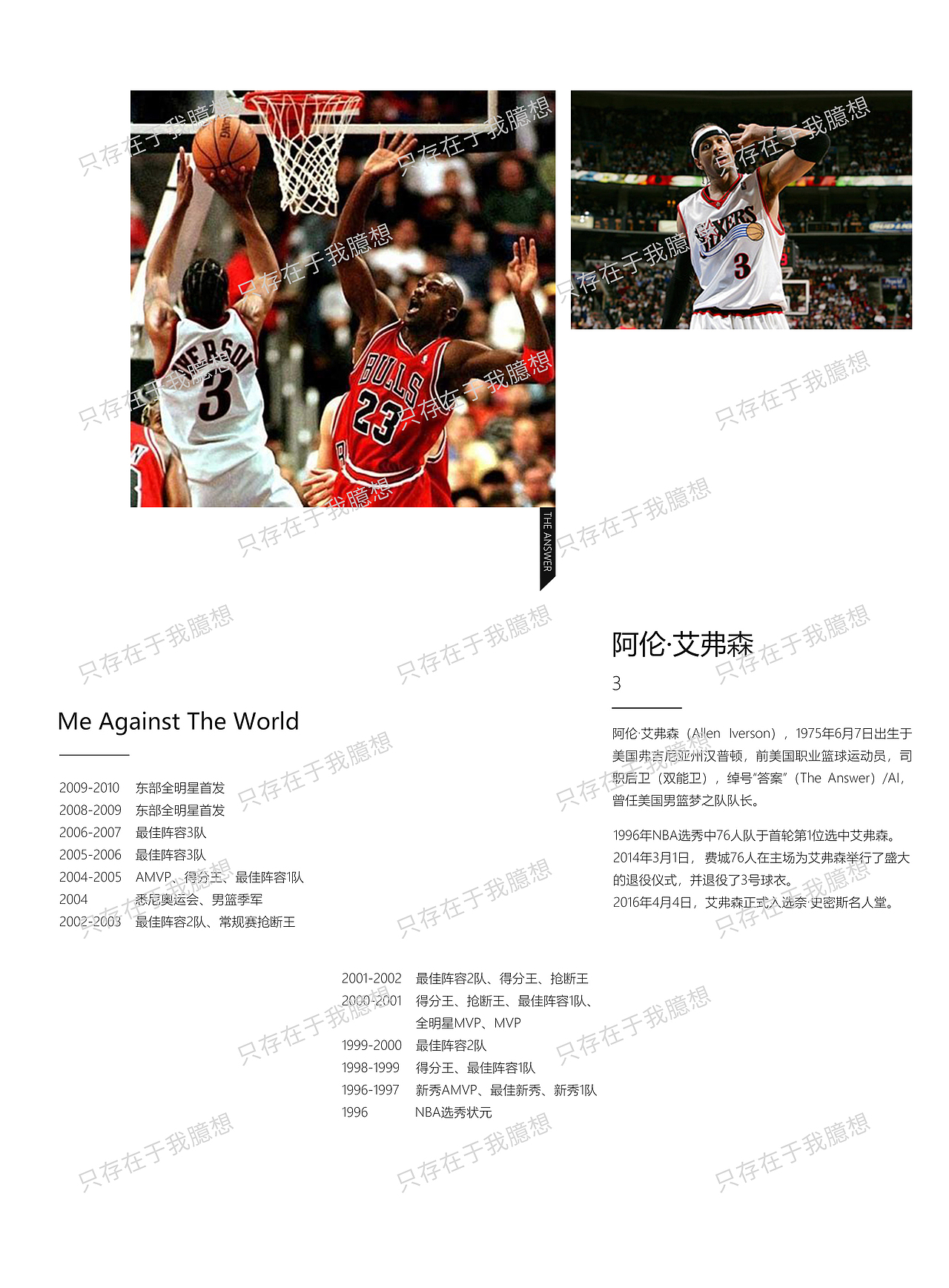 nba球星杂志页-AI
