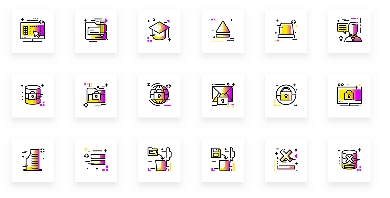 图标/五彩斑斓（图ZMjEwNzU3Mzcy） - 图标 - 站酷设计师蟹老板的妹妹原创素材 - 站酷ZCOOL