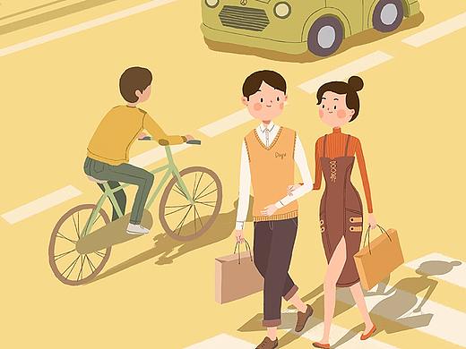 百图斩-7 陪女神购物（个人主页-ZMzQwOTczNjg=） - 创作习作 - 站酷设计师麦奇可原创素材 - 站酷ZCOOL