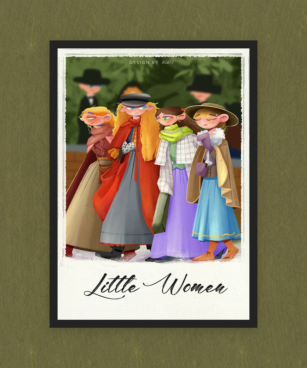little women (小妇人) br>我不害怕风暴,因为我是学习如何驾驶我的船