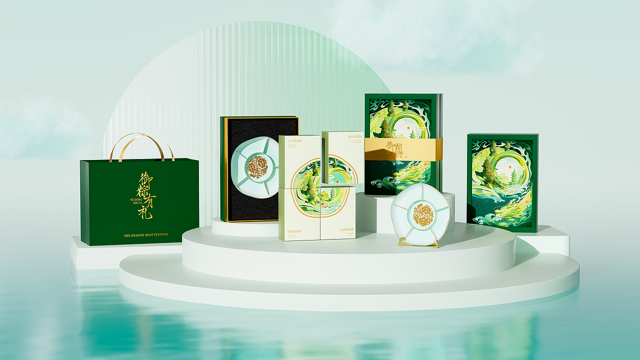 粽礼寻茶（图ZMzAzNjAyMDg0） - 产品 - 站酷设计师榆罔原创素材 - 站酷ZCOOL