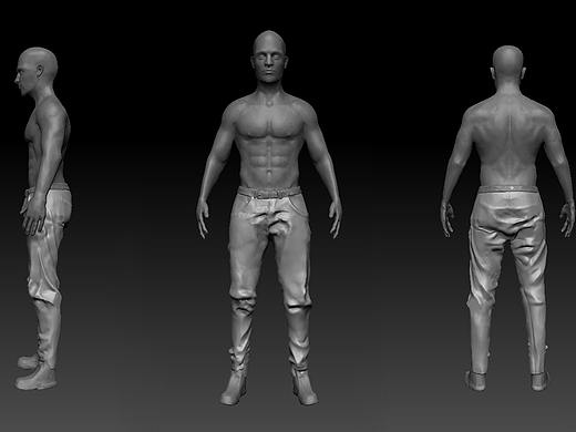 寫(xiě)實(shí)人物（個(gè)人主頁(yè)-ZNTE3ODAyNjg=） - 人物/生物 - 站酷設(shè)計(jì)師平方人生原創(chuàng)素材 - 站酷ZCOOL