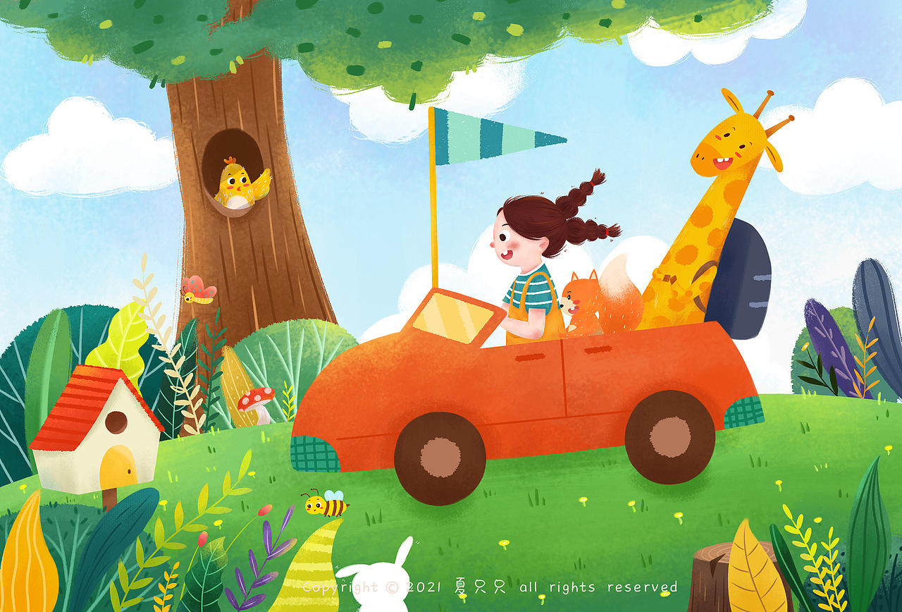 春天系列,最近的一些练习