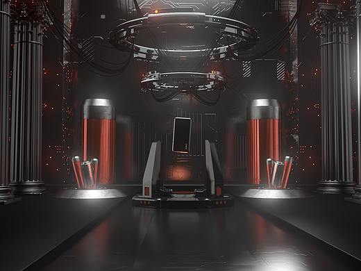 充电宝渲染视频(C4D+RS)