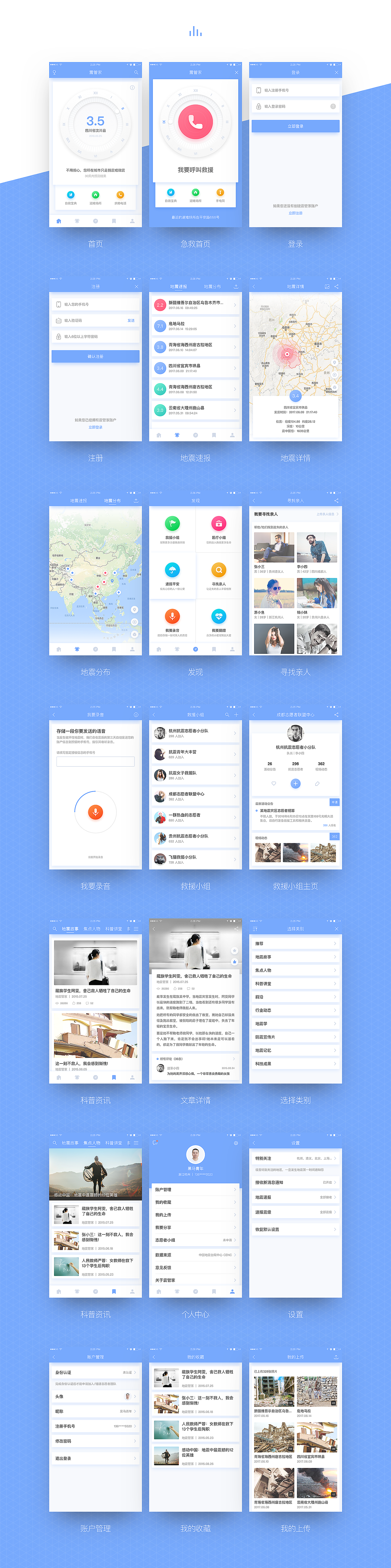 震管家APP设计（图ZODQ4MTYxMTY=） - APP界面 - 站酷设计师黑马青年原创素材 - 站酷ZCOOL