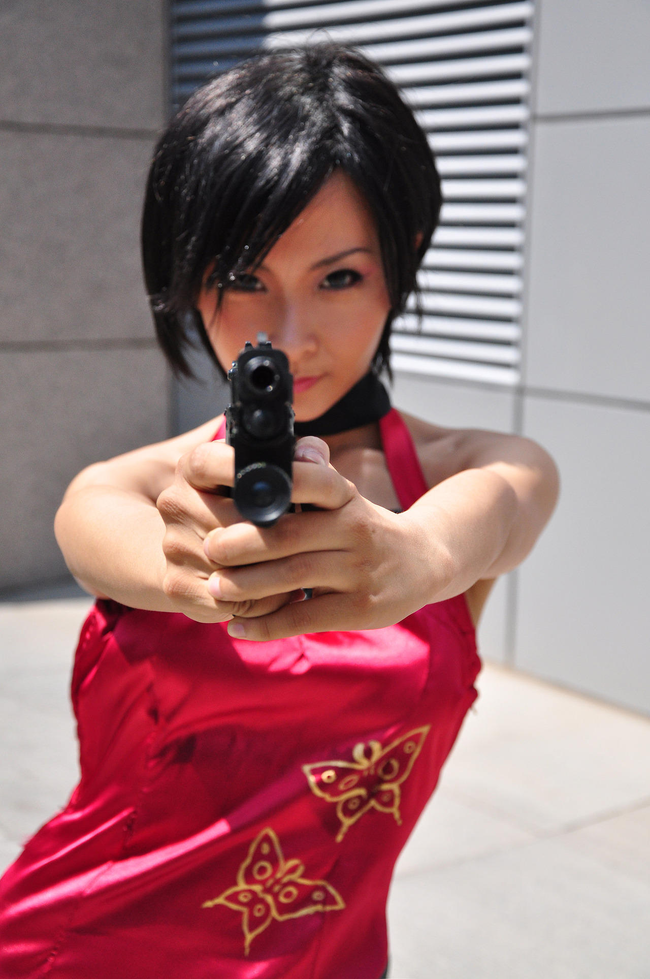 生化危机4cosplay艾达王旗袍