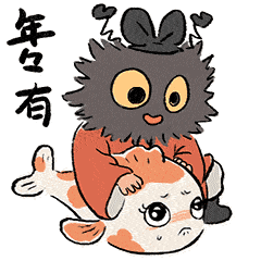 钟馗贺岁表情（图ZNjkyODcxNDQ=） - 动画片 - 站酷设计师布袋动画原创素材 - 站酷ZCOOL
