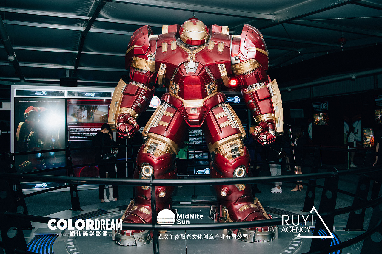 RUYI AGENCY EVENT LIVE ·  武汉漫威展馆设计现场图