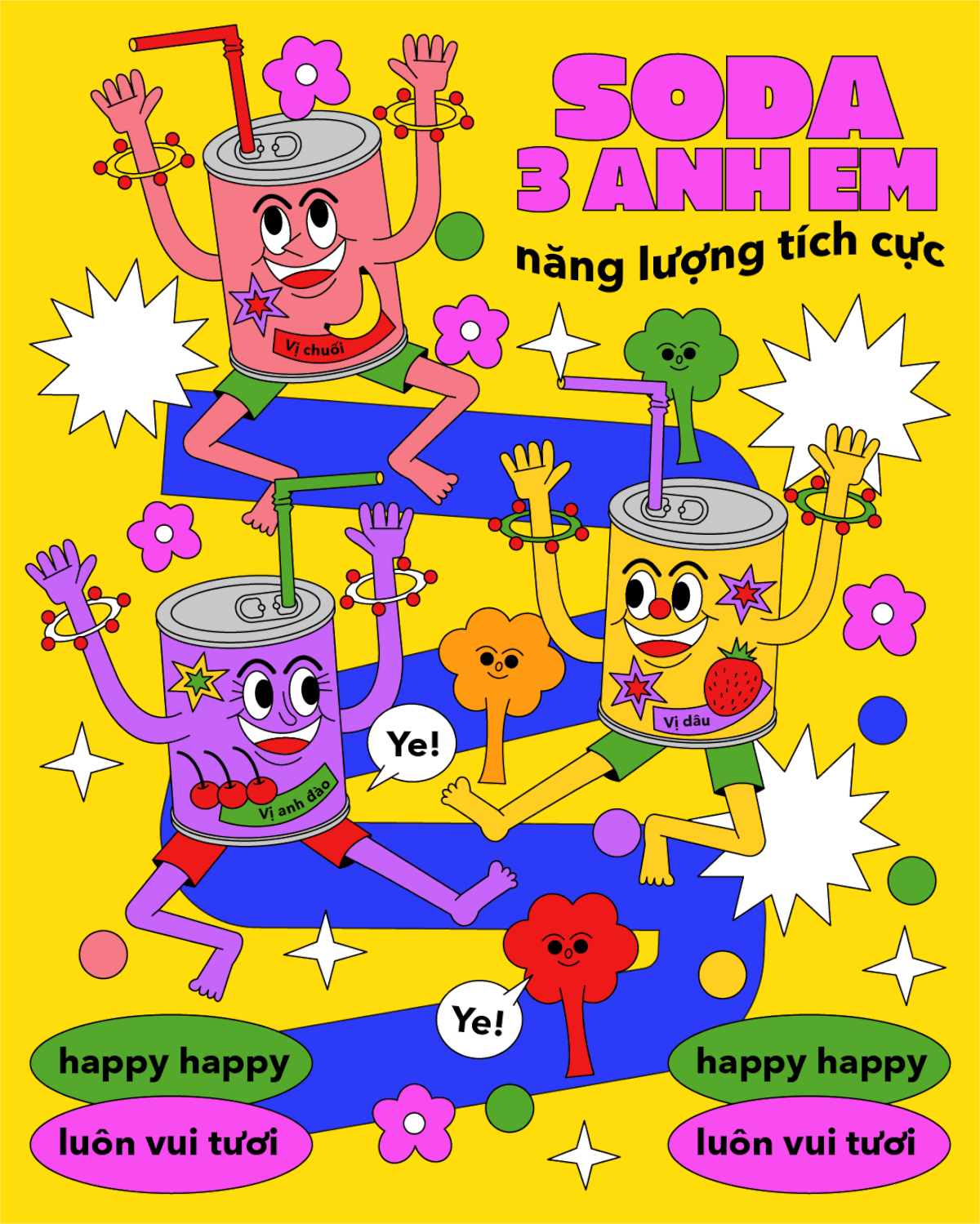 插画分享/ friends