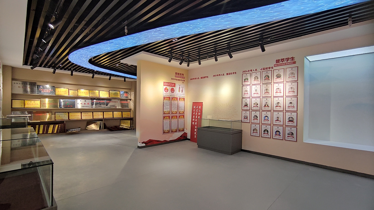 学校展馆（图ZMjgwMjIzMDA0） - 展陈设计 - 站酷设计师八袋原创素材 - 站酷ZCOOL