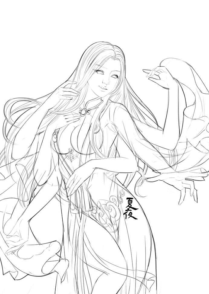 山海经之九尾狐