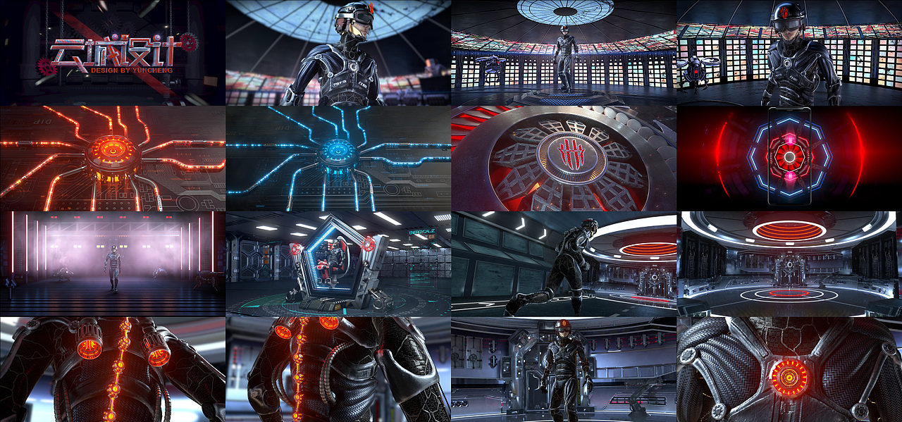 红魔手机3_CG概念视频 c4d 电商视频 (附制作流程)