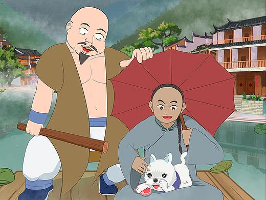少年与流浪狗（个人主页-ZMzU4MzUyNzI=） - 动画片 - 站酷设计师经常头痛的可达鸭原创素材 - 站酷ZCOOL
