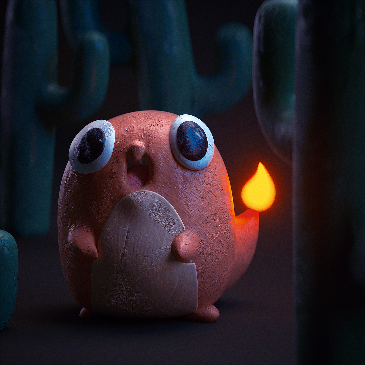 黏土【风格渲染】