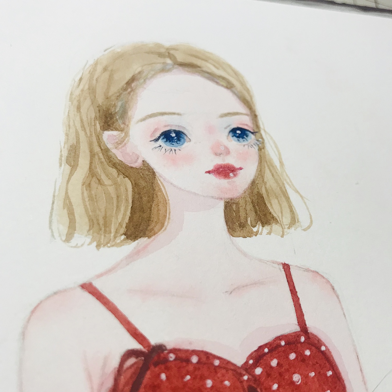 最近喜欢画小姐姐