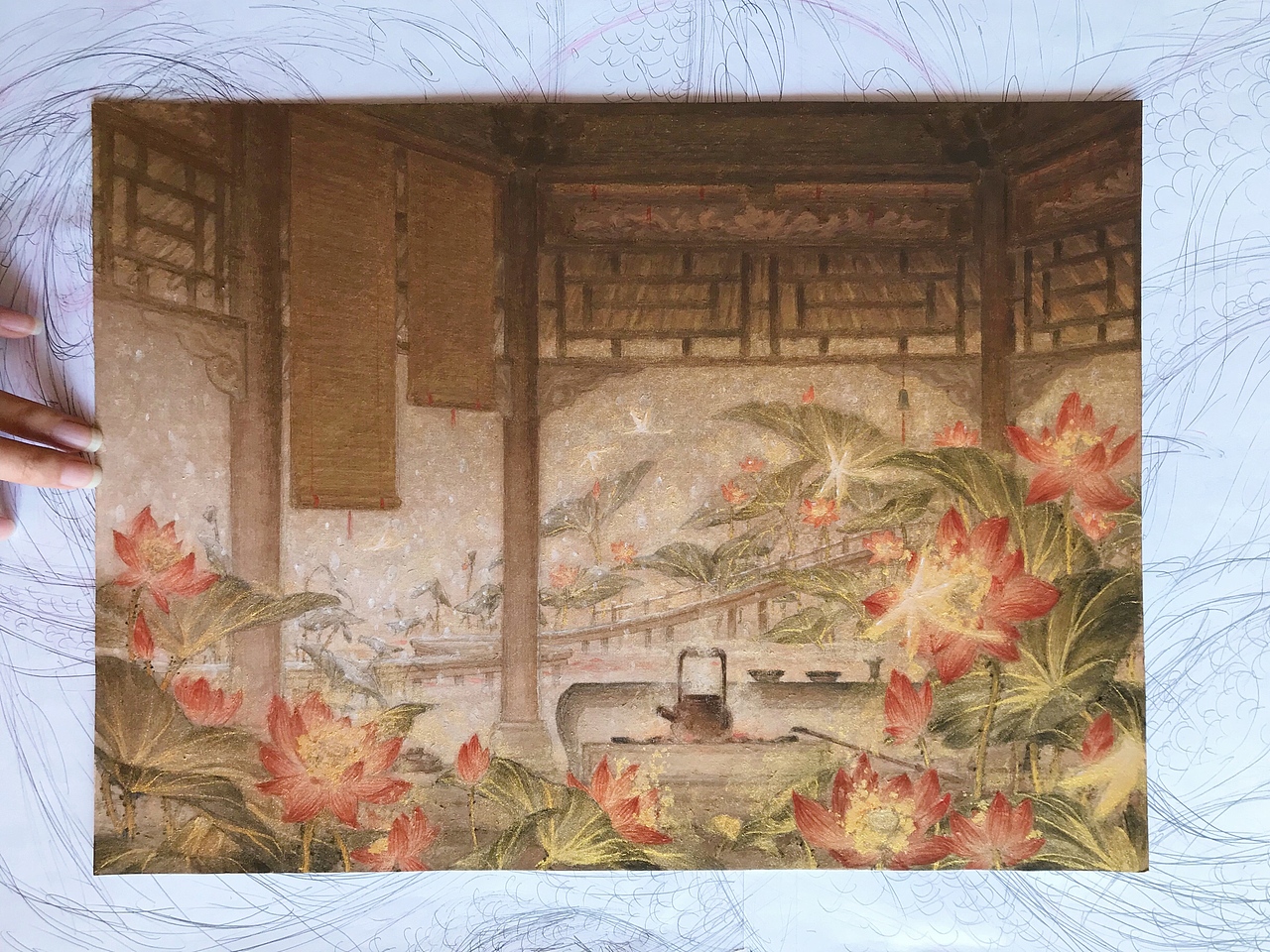 新国画 |《君有疾否》小说 手绘国风古风插画 图书封面（图ZMTkxOTc2NzY4） - 商业插画 - 站酷设计师何塞特Herset原创素材 - 站酷ZCOOL