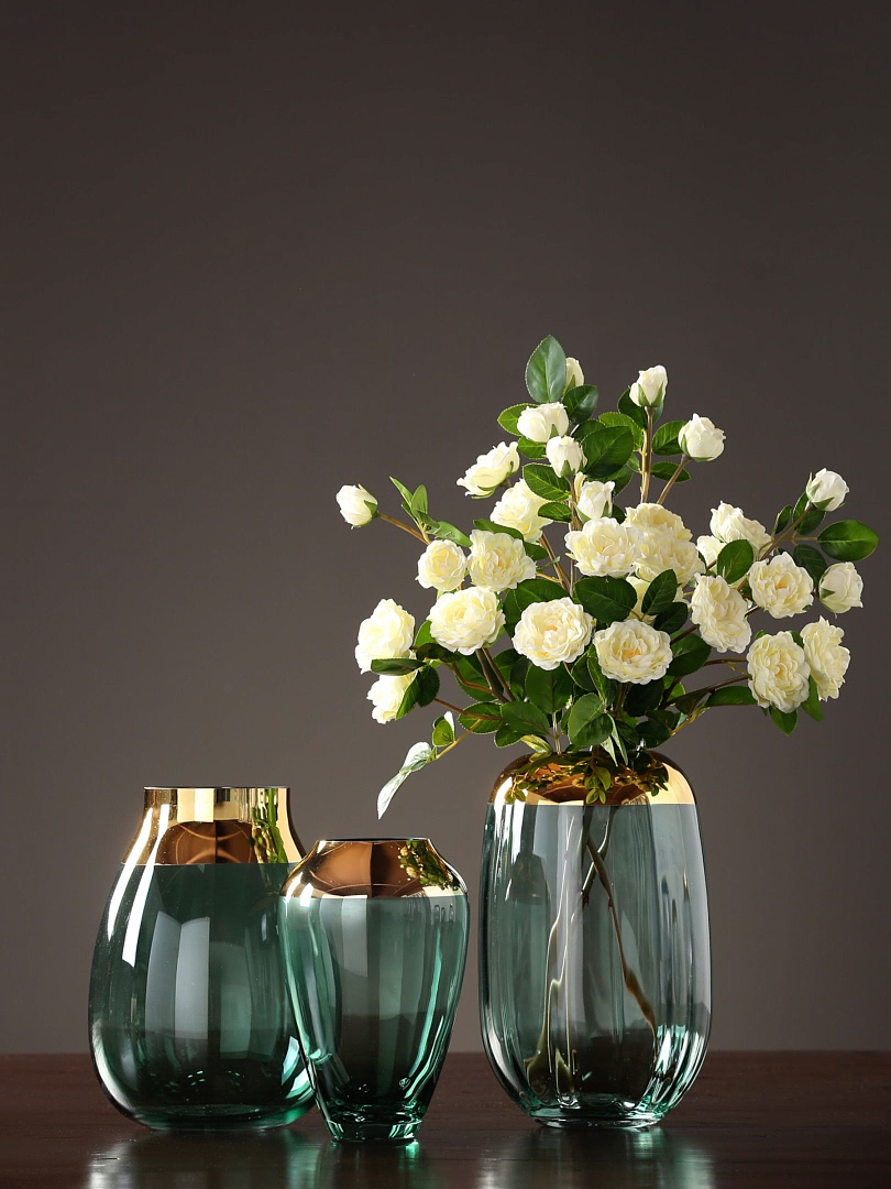 可爱摆件工艺品透明玻璃花瓶淘宝拍摄主图视频电商拍摄