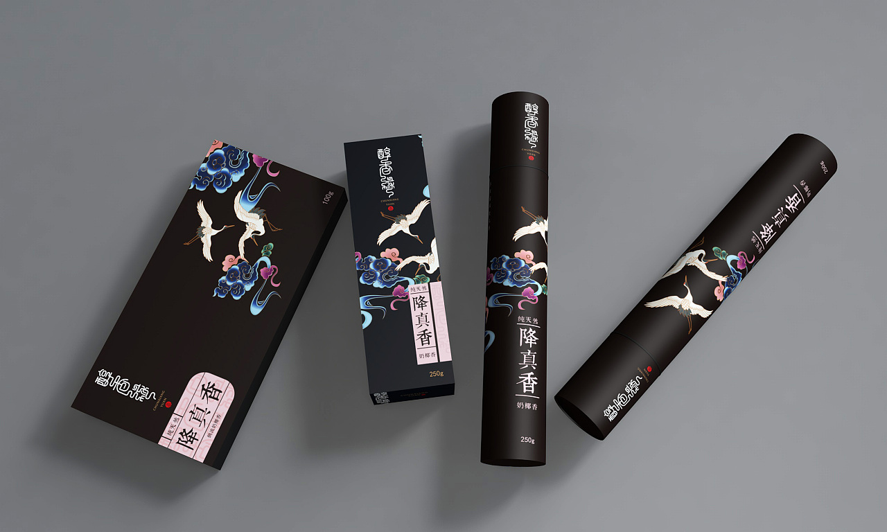 降真香沉香线香品牌包装设计|平面|包装|纳肯品牌包装设计 - 原创作品