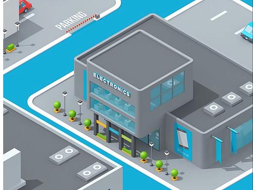 C4D房子模型练习（个人主页-ZMjYzMjE2NTY=） - 建筑/空间 - 站酷设计师意本云创原创素材 - 站酷ZCOOL