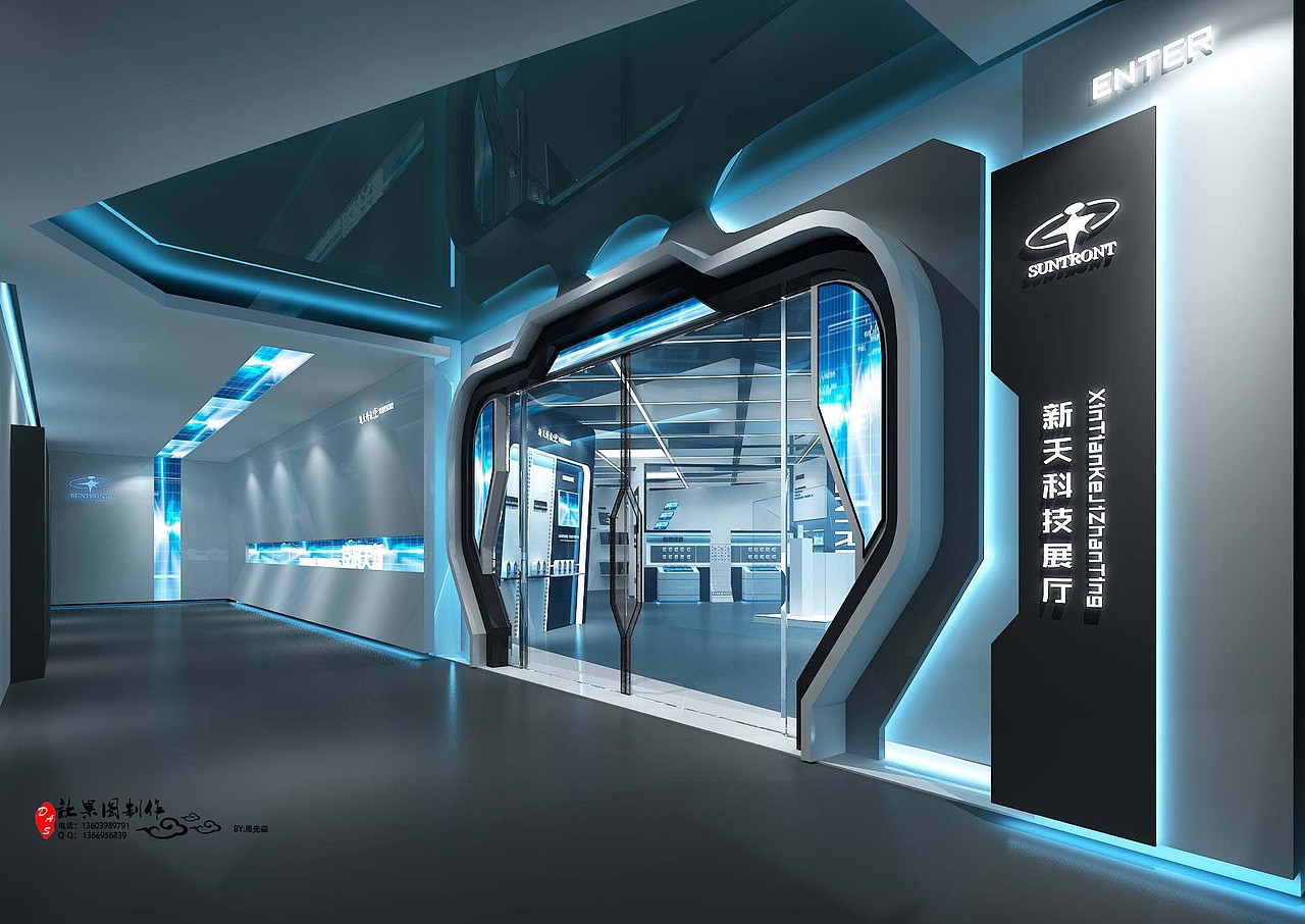 【科技展厅】---------很嗨哟 感觉人生已经到达了高潮（图ZMTQ0NTA0MDA4） - 家装设计 - 站酷设计师liang007原创素材 - 站酷ZCOOL