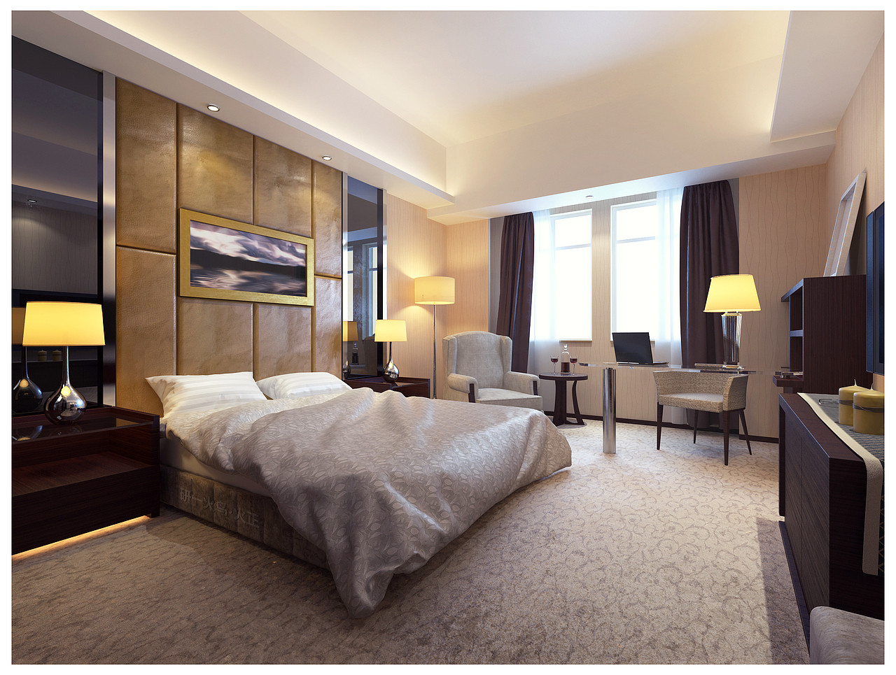 酒店（图ZMTM0NTQxNTI=） - 家装设计 - 站酷设计师火正原创素材 - 站酷ZCOOL