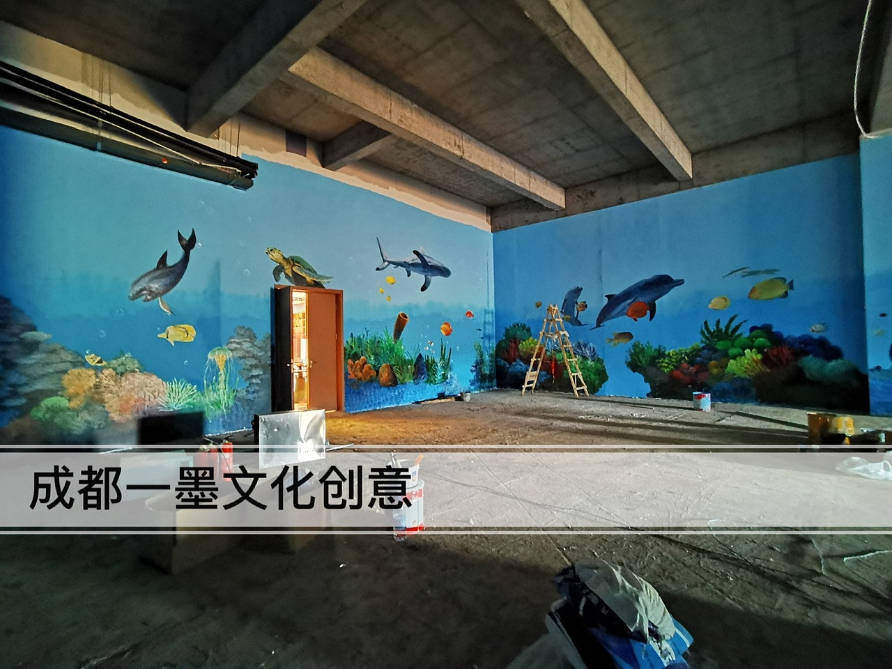 社区墙绘，社区文化墙