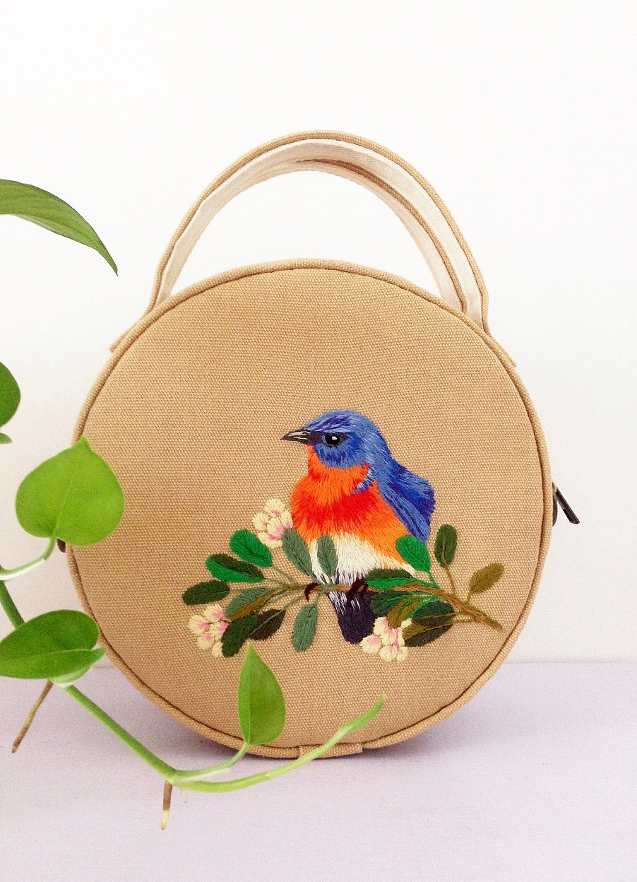 原创手工刺绣包包