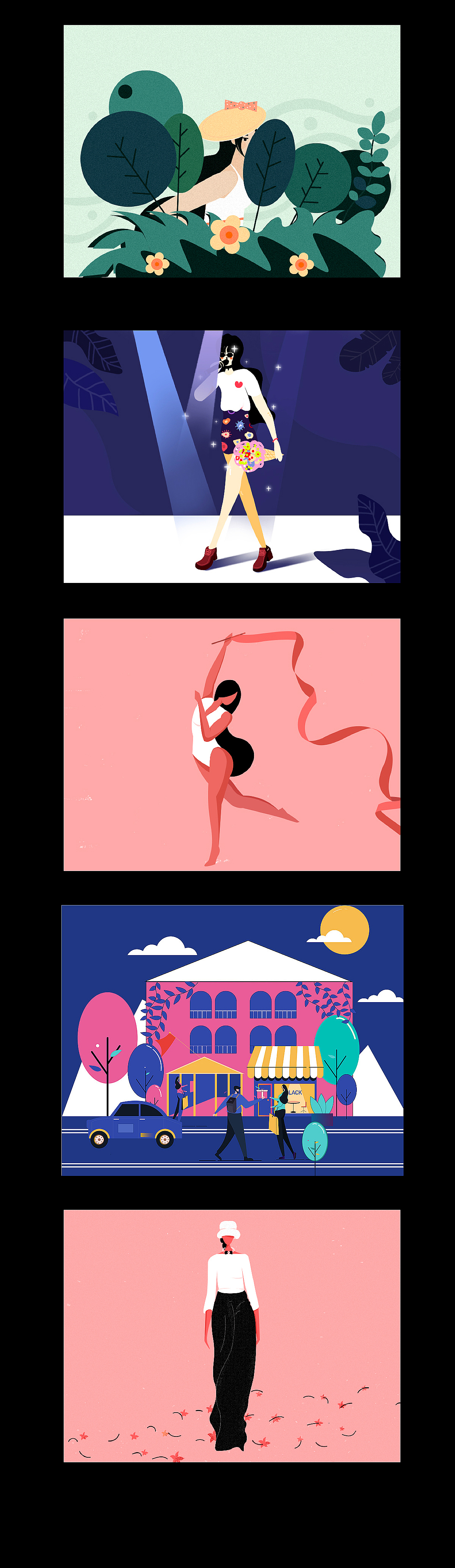 2018参加的一些比赛以及部分dribbble插画