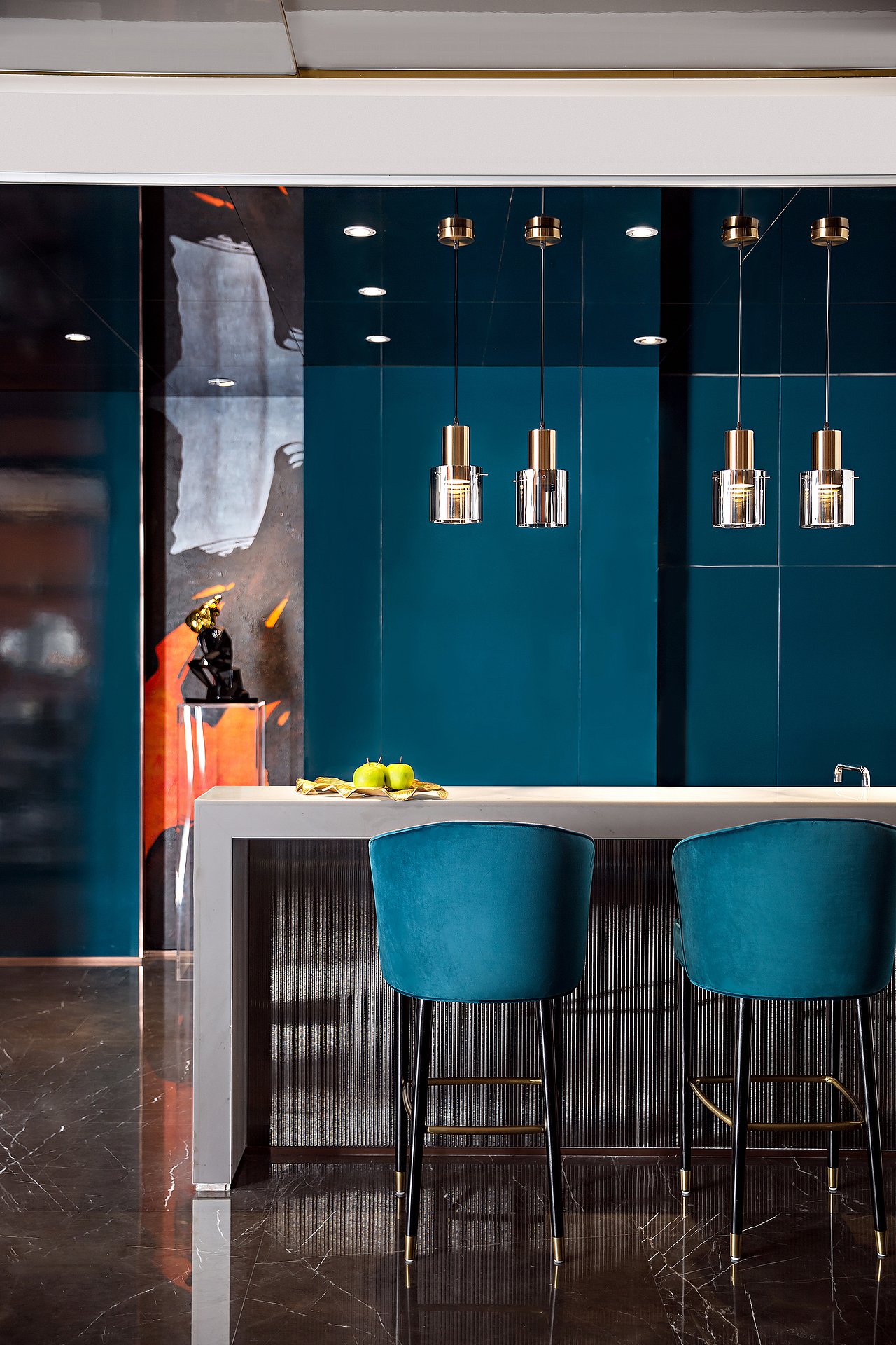 EHOO易虎设计 | 重庆财信北岸铂寓会所样板房