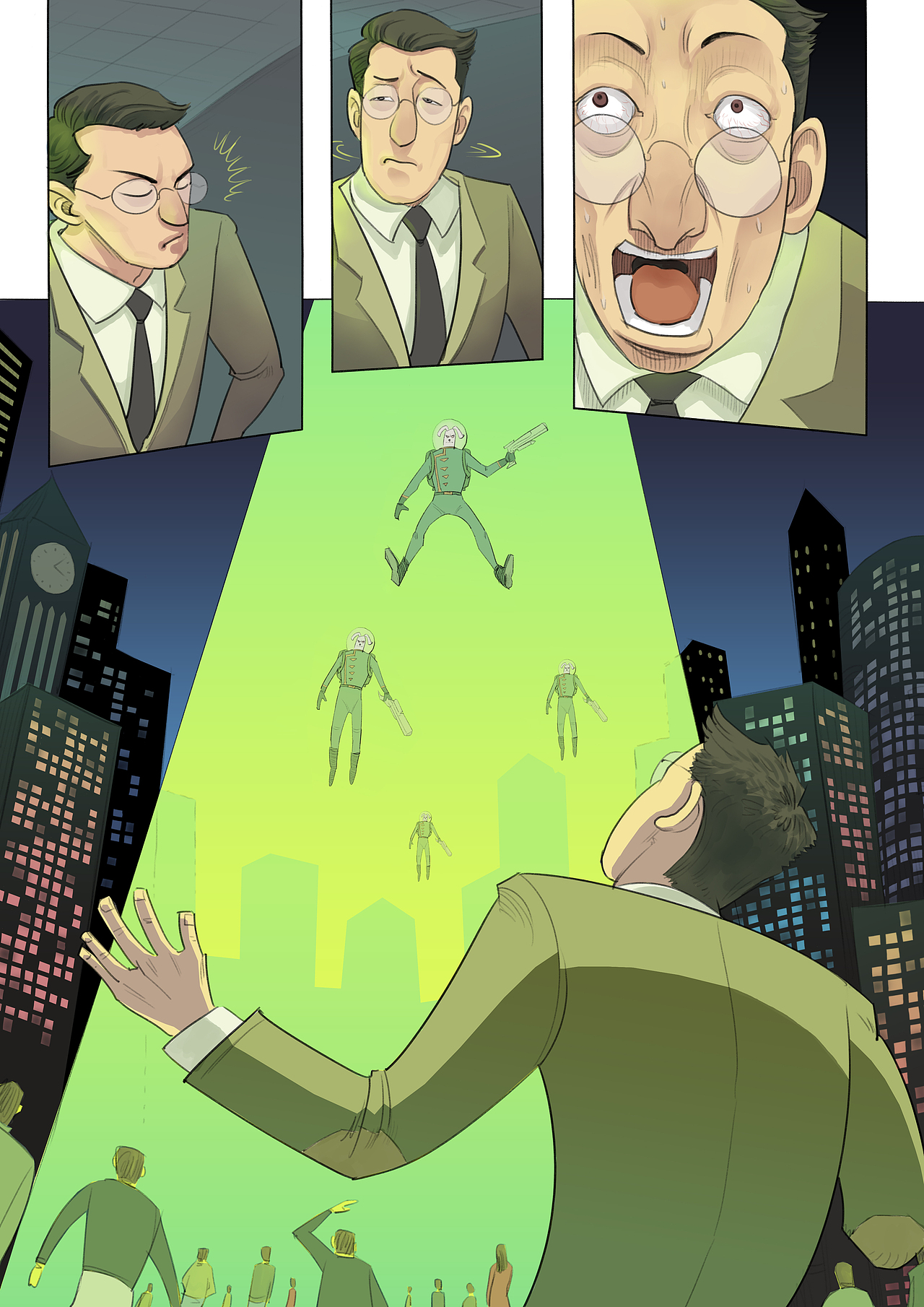 《清道夫》漫画前三话