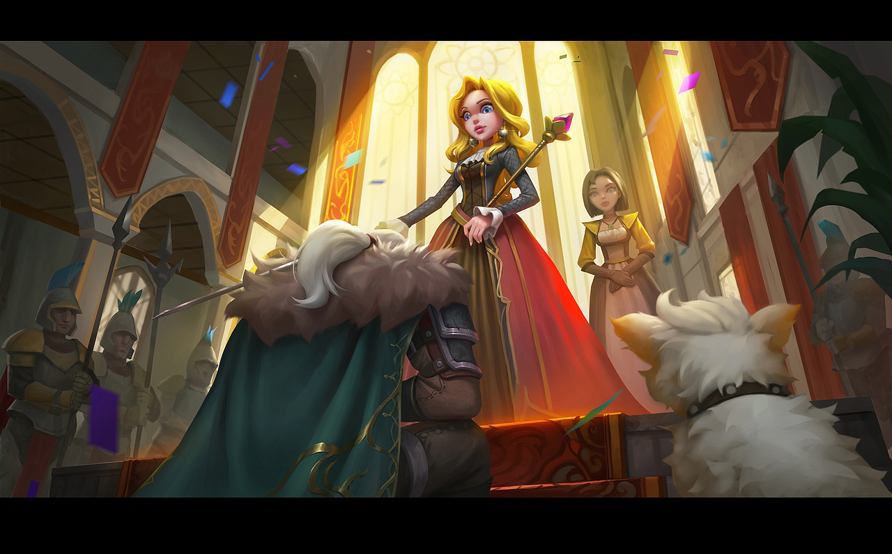 《授勋》以及过程图