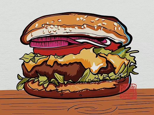 食物商插（個人主頁-ZNjQ2NDQwNTI=） - 商業(yè)插畫 - 站酷設計師巴卡瑪卡布原創(chuàng)素材 - 站酷ZCOOL