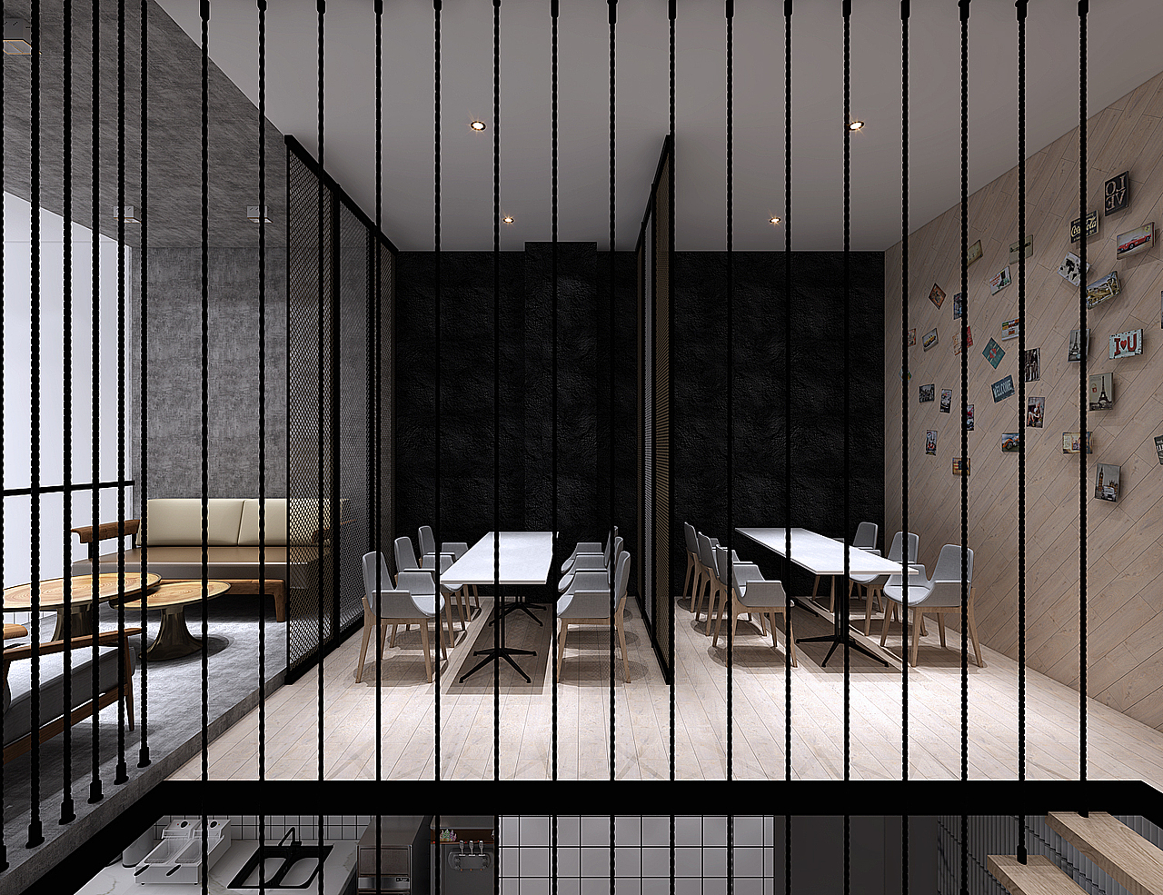 50平米奶茶店（图ZMTY3NDgwNjYw） - 家装设计 - 站酷设计师马玉涛原创素材 - 站酷ZCOOL