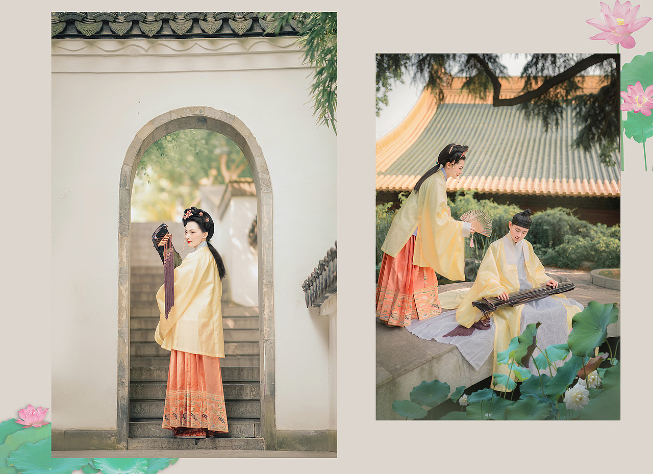 明制汉服婚照一组