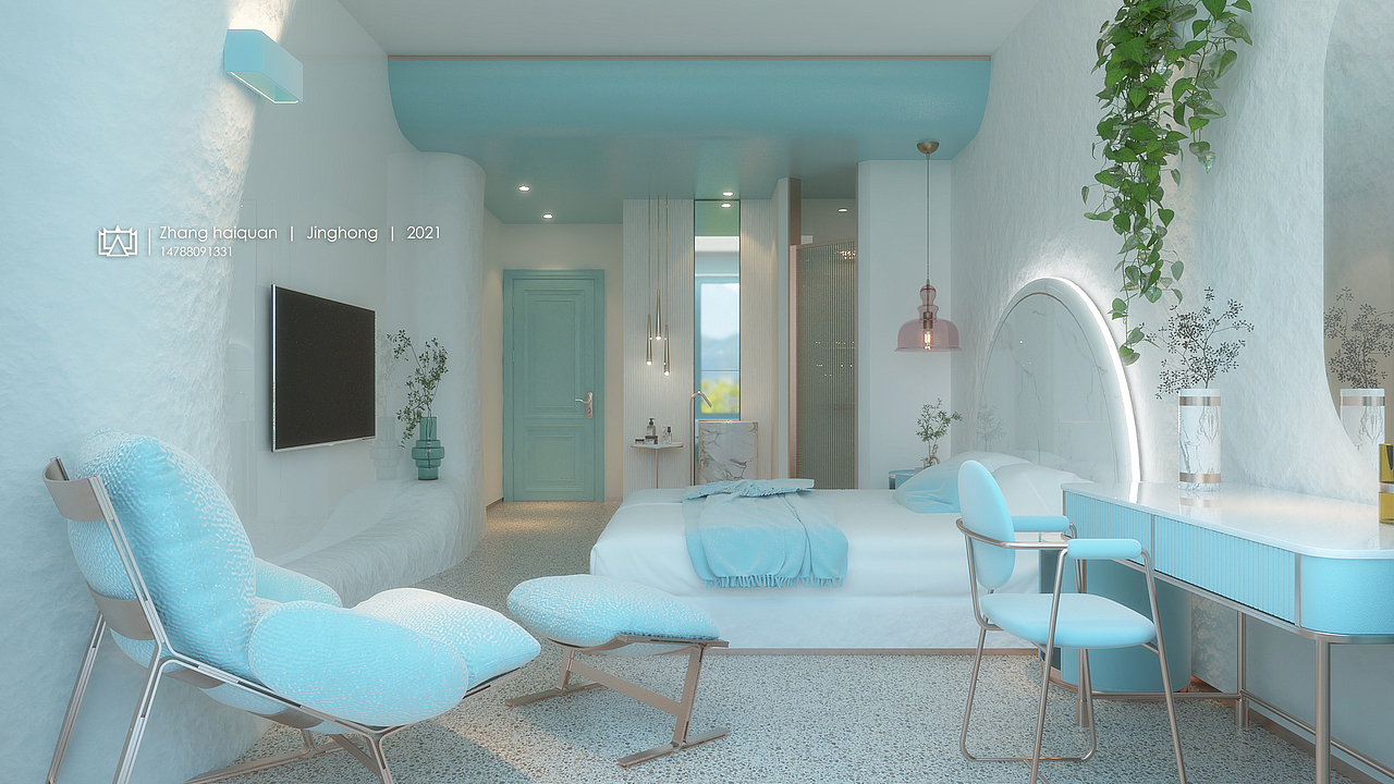 洞穴轻奢酒店设计