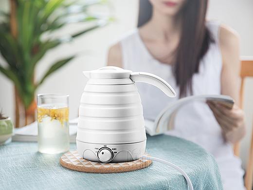 折叠电水壶拍摄