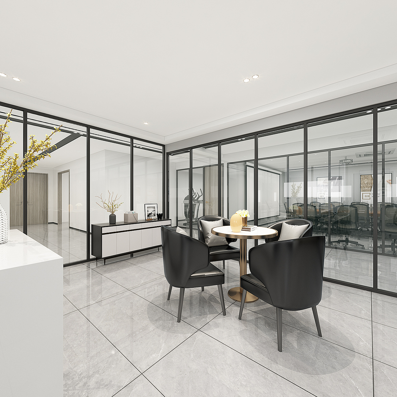 V8全景制作|「工装办公楼」