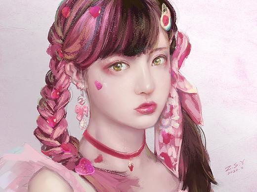 《辣台妹》人像练习