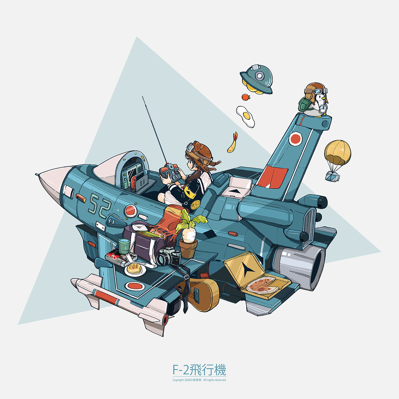 「 微观生活 」插画作品（图ZMjQ5MTg0ODQ4） - 创作习作 - 站酷设计师景熹原创素材 - 站酷ZCOOL