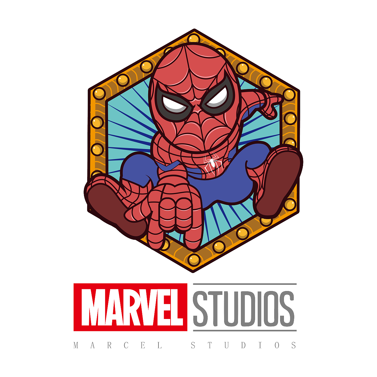 复仇者联盟Q版插画（图ZMjE1NTI2MjQw） - 创作习作 - 站酷设计师黝黑的含蓄原创素材 - 站酷ZCOOL