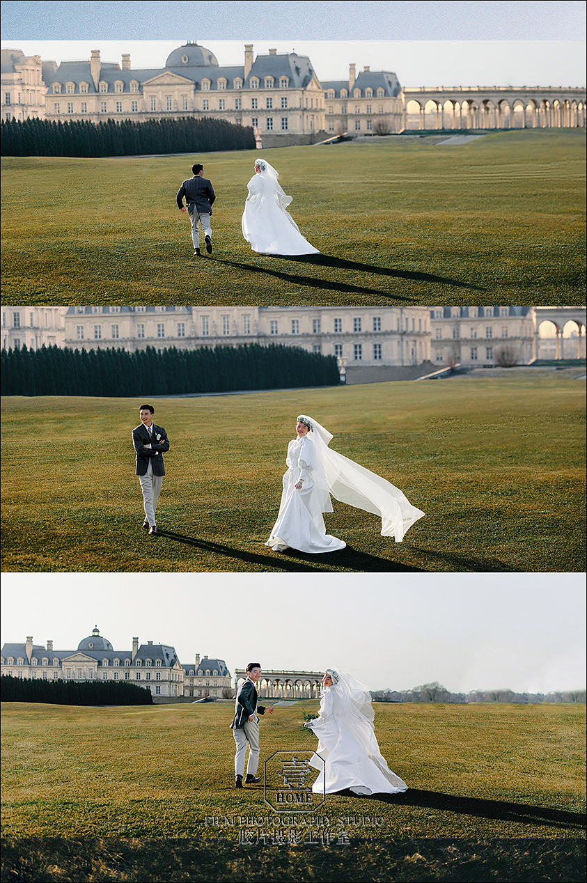 是我没见过世面,还是法式婚纱照真的这么美!!