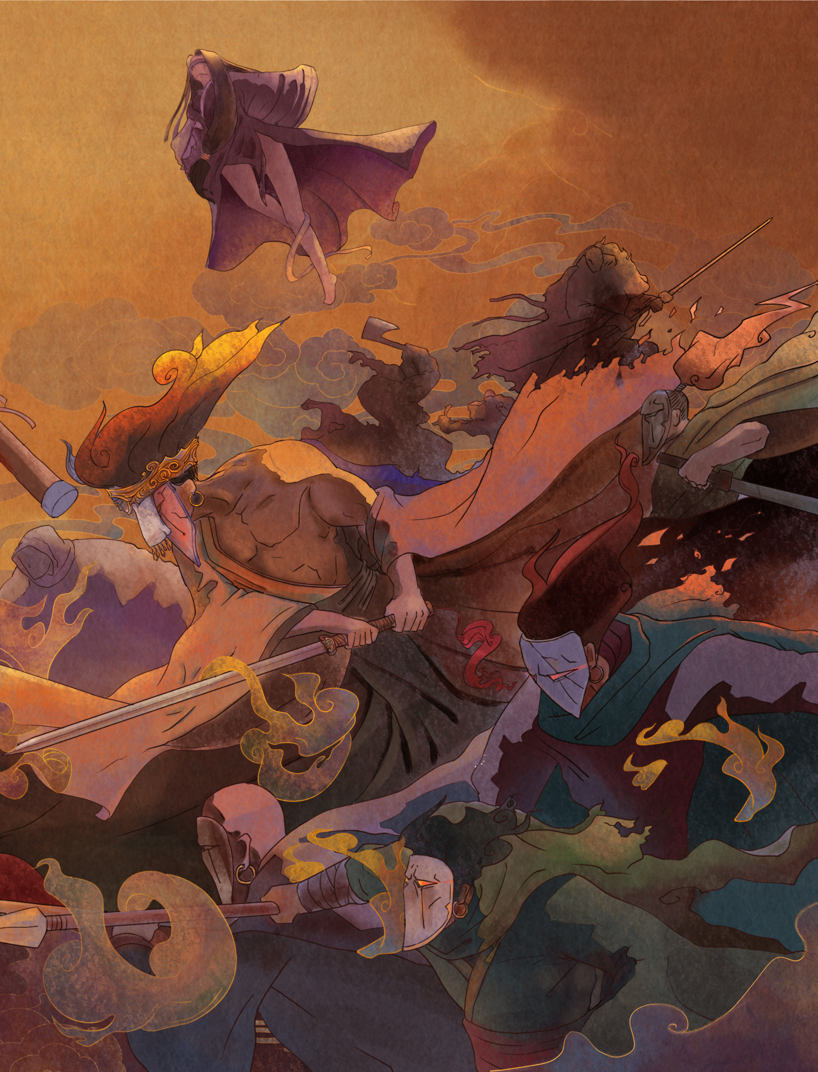 《山海经大荒北经》黄帝大战蚩尤