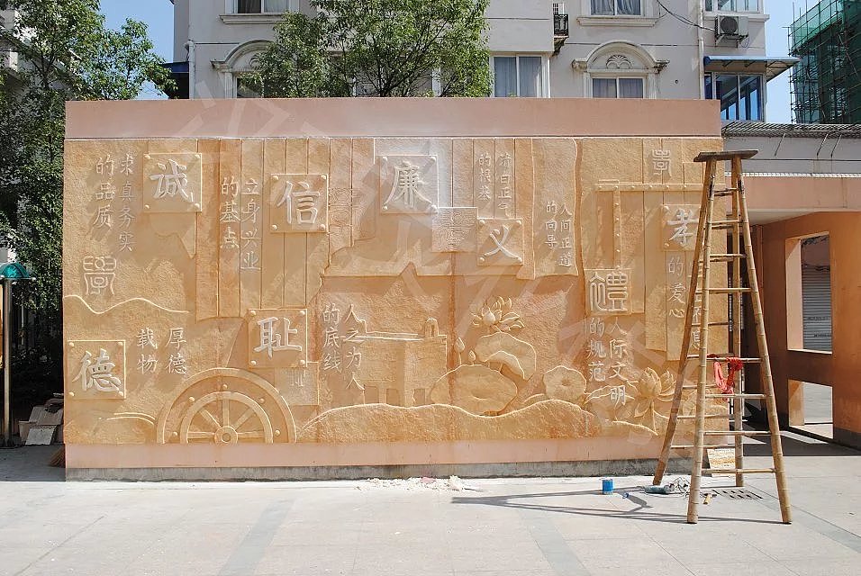 浮雕墙（图ZNzU4NjAyNDA=） - 其他平面 - 站酷设计师楠艺设计原创素材 - 站酷ZCOOL