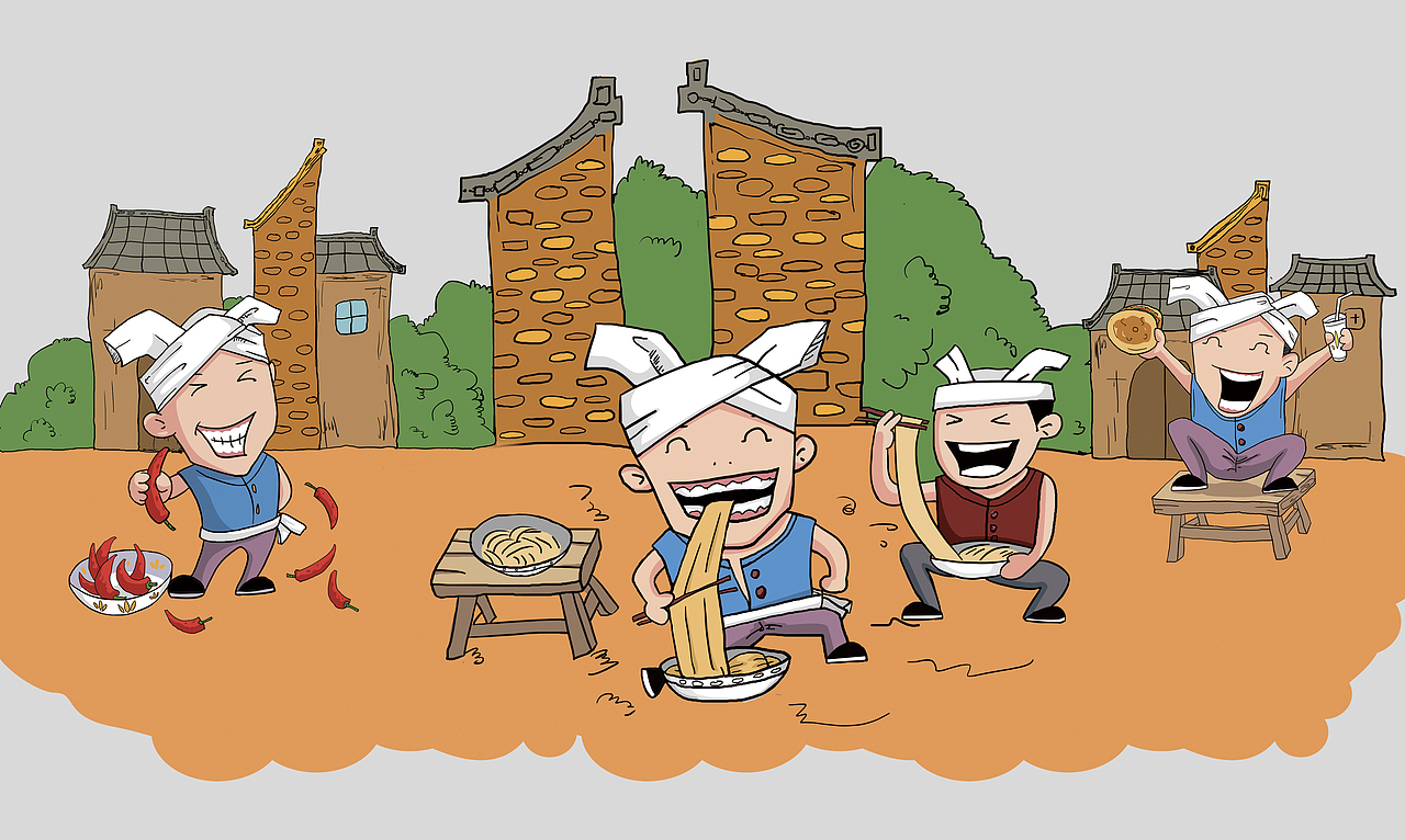 秦阿三大米面皮品牌全案设计（图ZOTg5Njk5NjQ=） - 品牌 - 站酷设计师济南壹略品牌设计原创素材 - 站酷ZCOOL