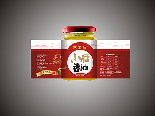 食用油瓶标设计