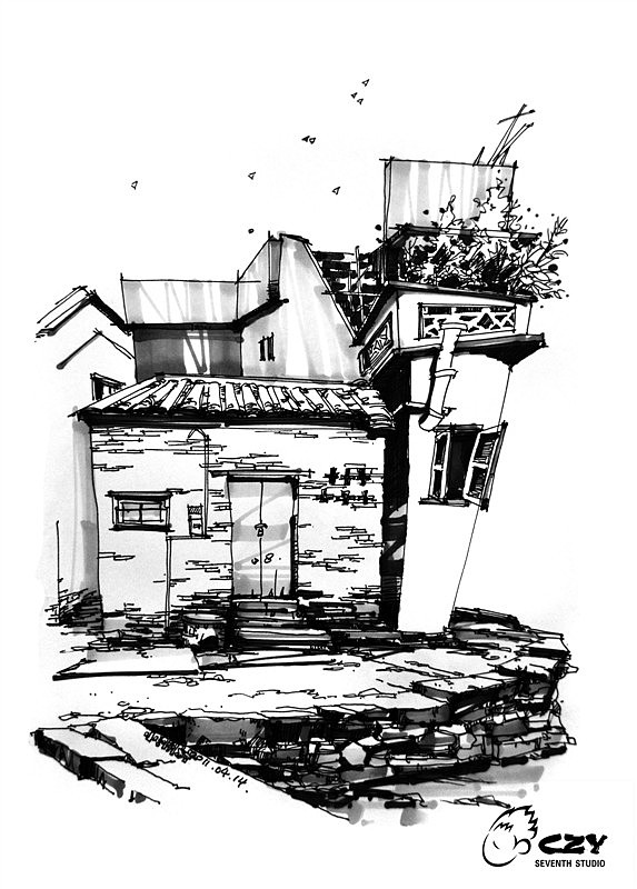 广州小洲村