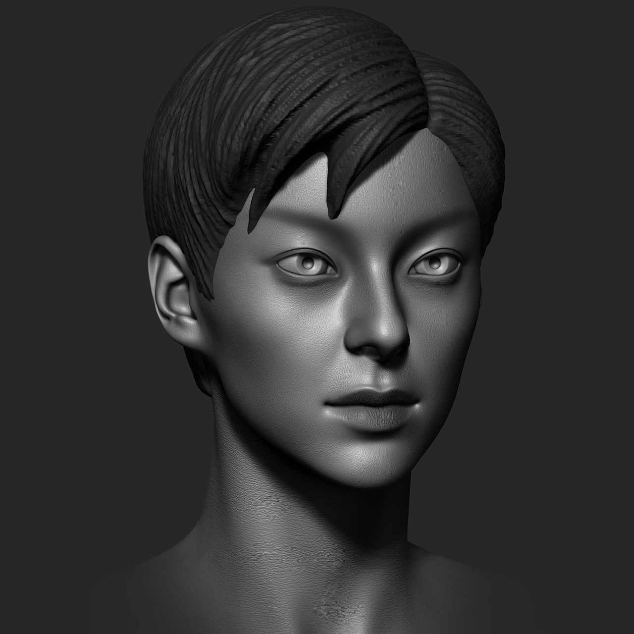 zbrush人头全面剖析雕刻