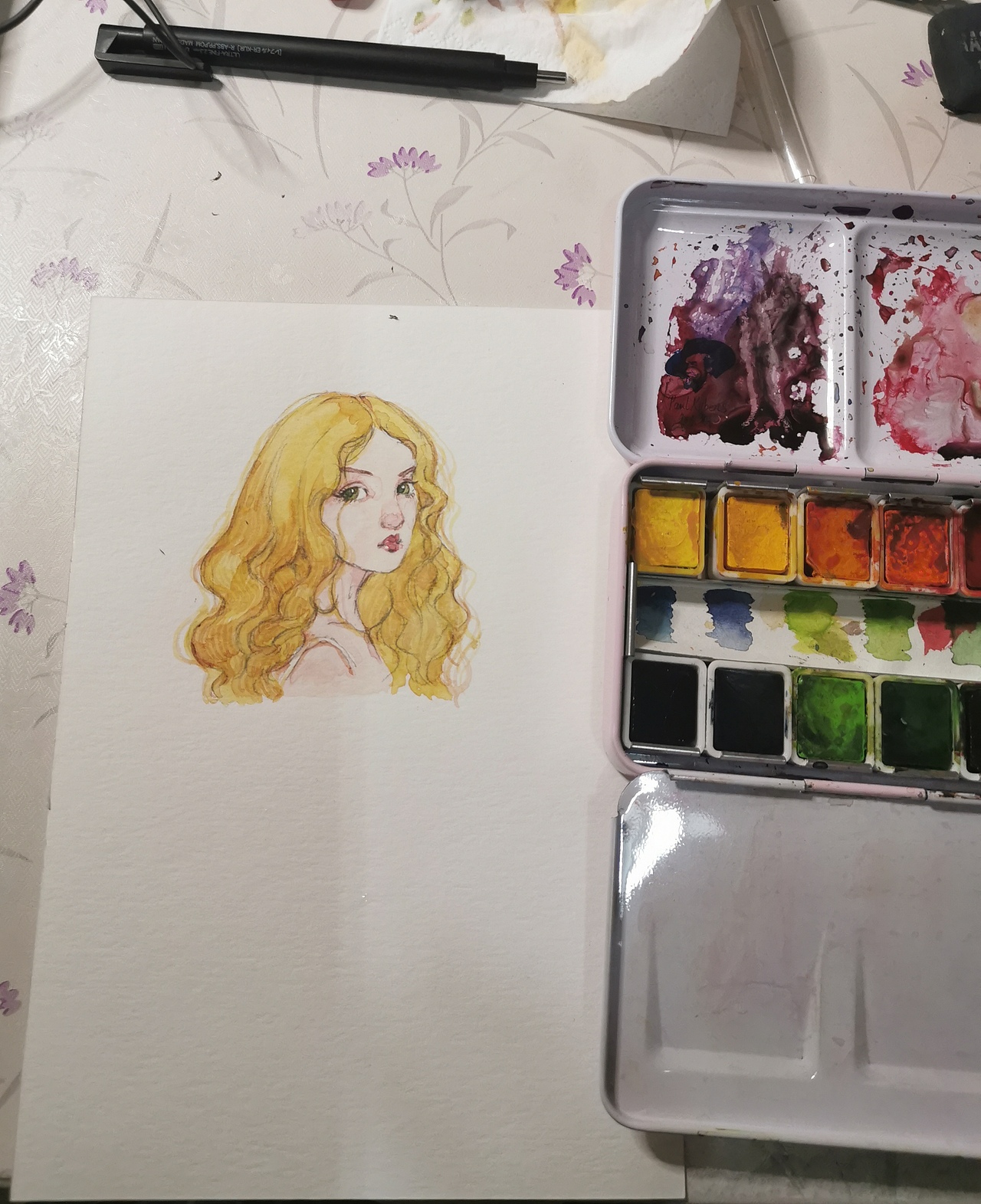 水彩插画（图ZMTkzNzAxNTIw） - 绘本 - 站酷设计师叶子颜值控原创素材 - 站酷ZCOOL